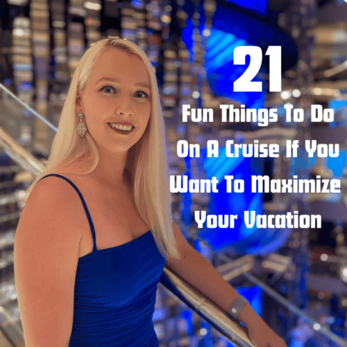 what to do on a cruise