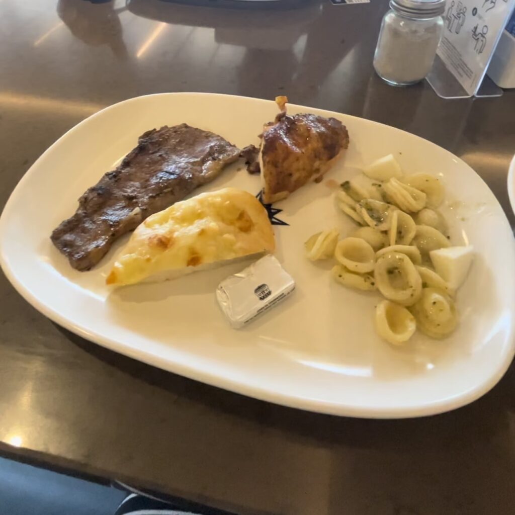 msc cruise food