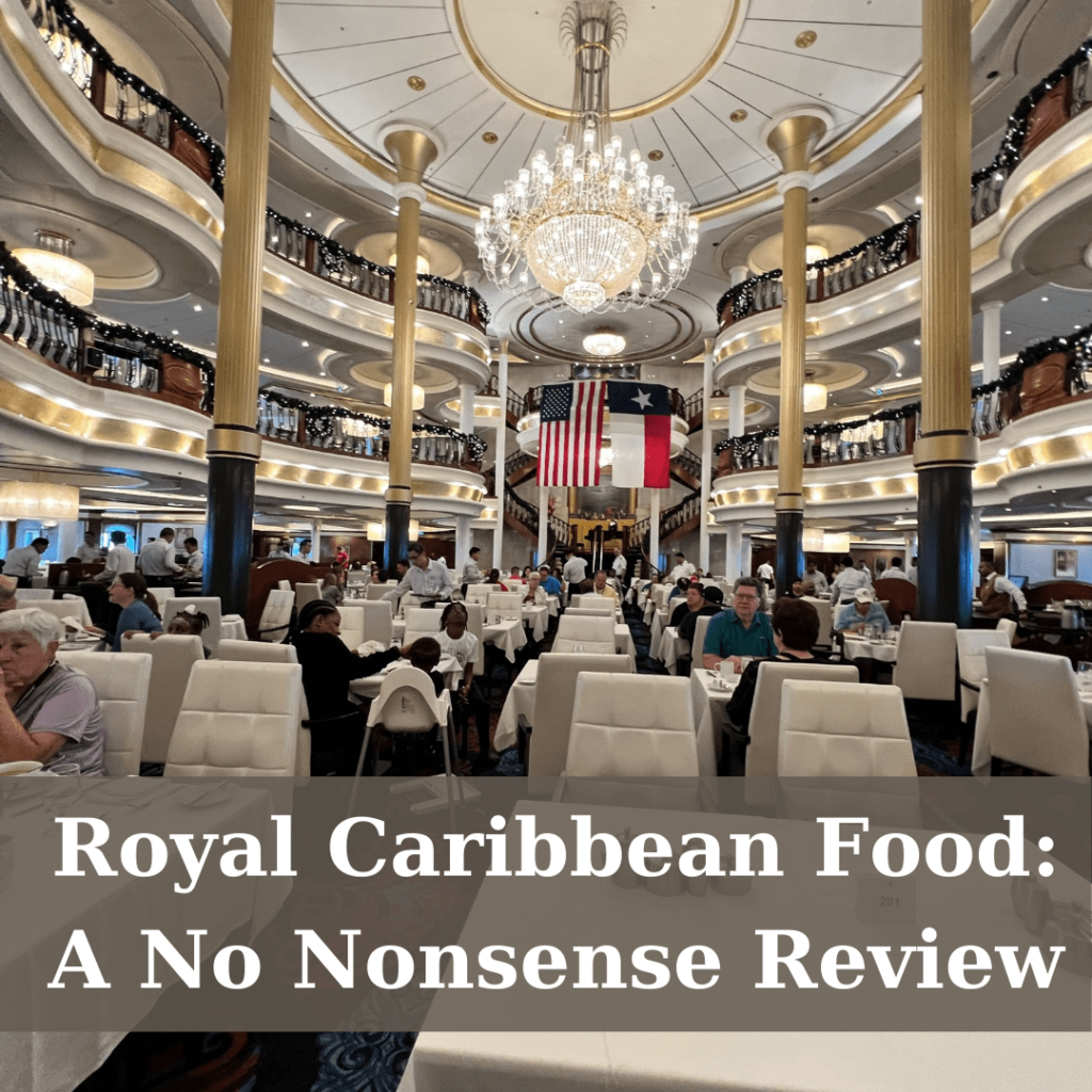 royal caribbean food